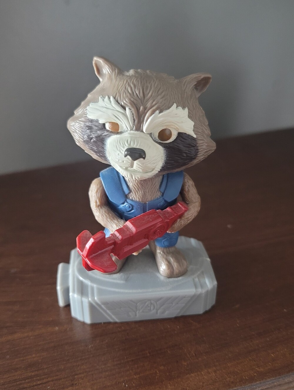 MCDONALD'S 2019 Avengers End Game Rocket Raccoon Happy Meal Figure